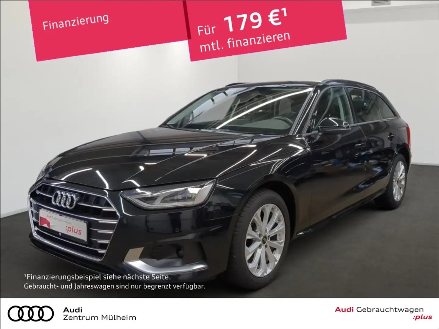 Audi A4 Avant 35 TDI Navi LED virtual Rückfahrkamera Schwarz - 1