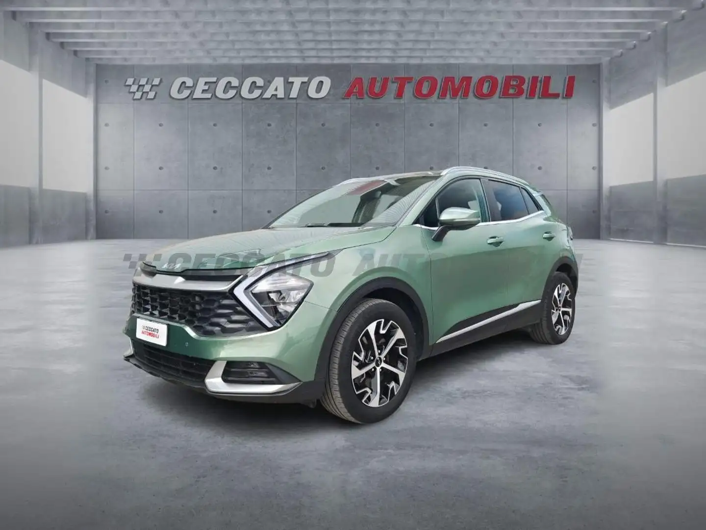 Kia Sportage Sportage 1.6 tgdi hev Style auto Verde - 1