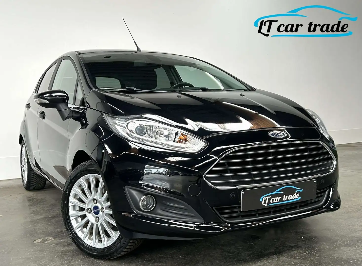 Ford Fiesta 1.0i Titanium * Autom. airco * Bluetooth * Pdc Negro - 1