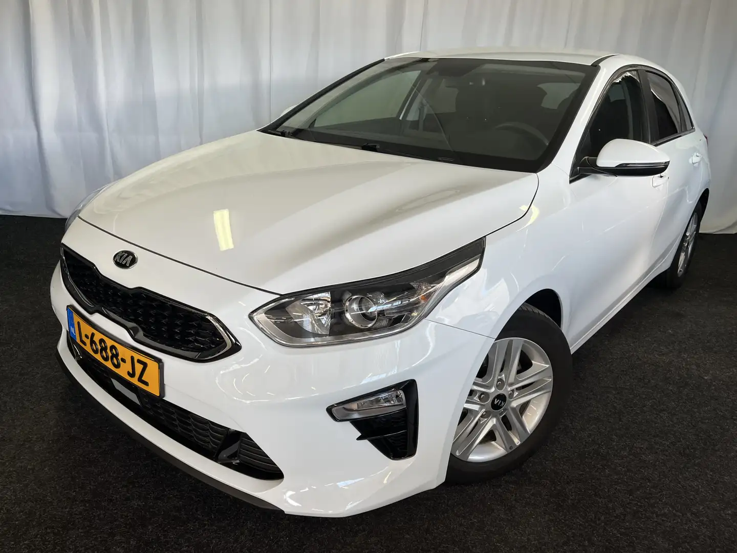 Kia Ceed / cee'd 1.0 T-GDi DynamicPlusLine 1E EIGN/ECC/STOELVERW./A Blanc - 1