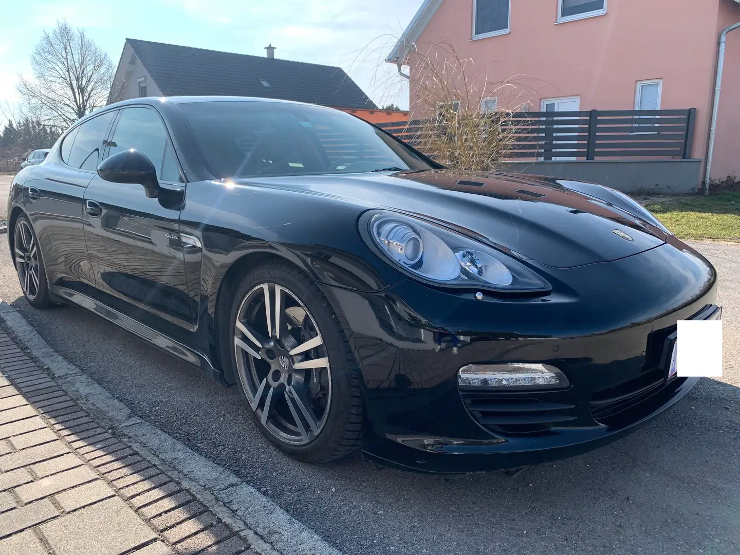 Porsche Panamera Panamera 3,0 Diesel Aut. Schwarz - 1