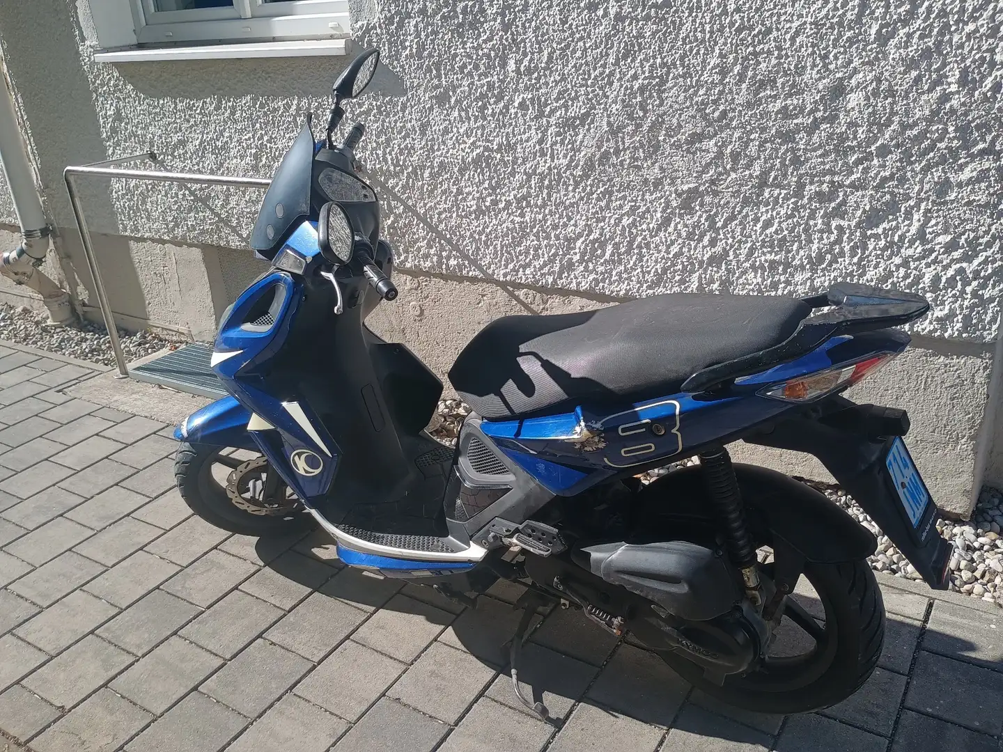Kymco Super 8 Bleu - 2