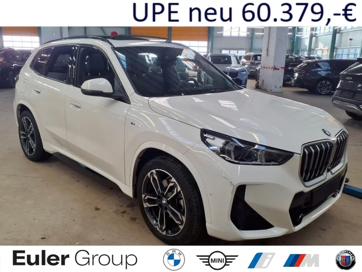 BMW X1 sDrive20i M Sport 19'' Pano el.Aktivsitz H/K HUD T Weiß - 1