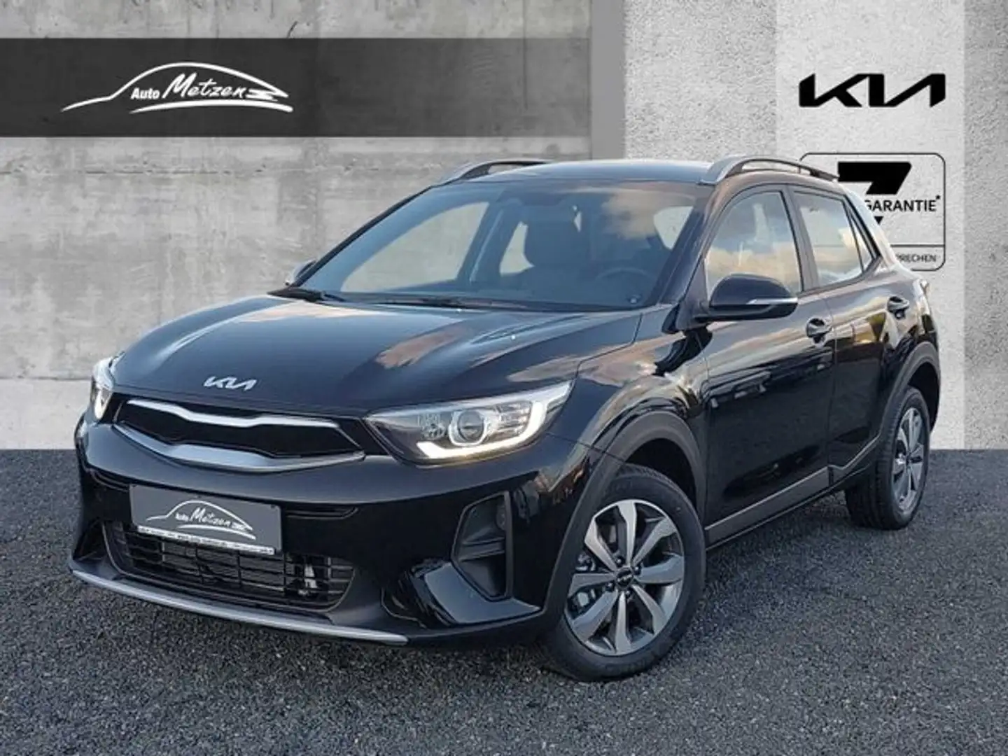 Kia Stonic 1.0 T-GDI Vision NAVI DAB APPS ALU PDC Kamera Noir - 1