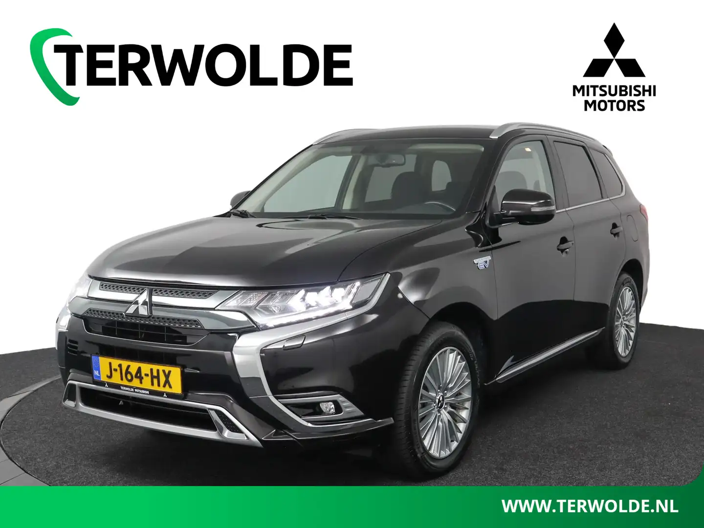 Mitsubishi Outlander 2.4 PHEV Pure+ | Parkeercamera | Stoelverw. | Appl Zwart - 1