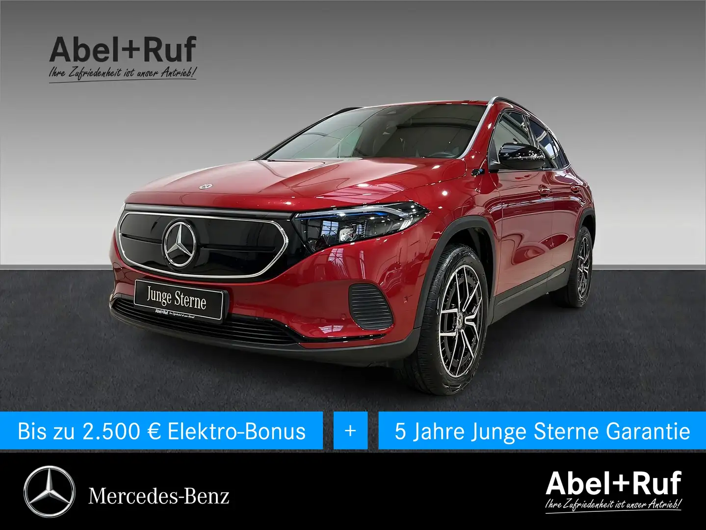 Mercedes-Benz EQA 250 PROGRESSIVE+LED+NIGHT+Kamera+19"AMG-Felg Rot - 1