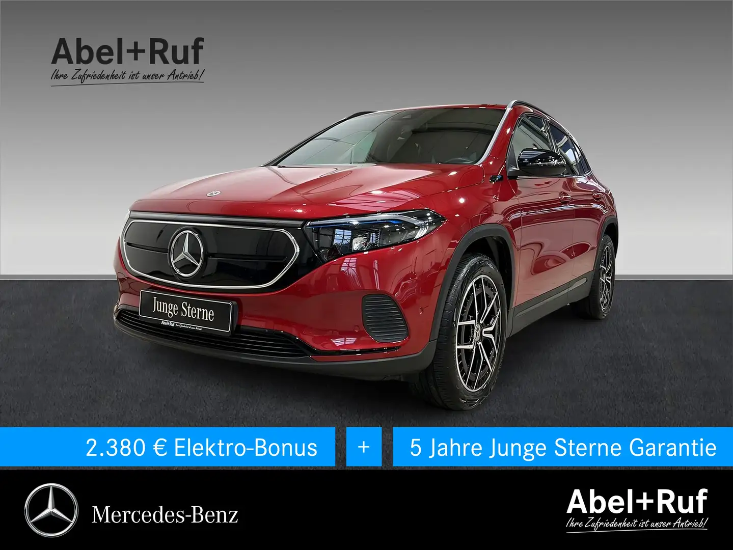 Mercedes-Benz EQA 250 PROGRESSIVE+LED+NIGHT+Kamera+19"AMG-Felg Rot - 1