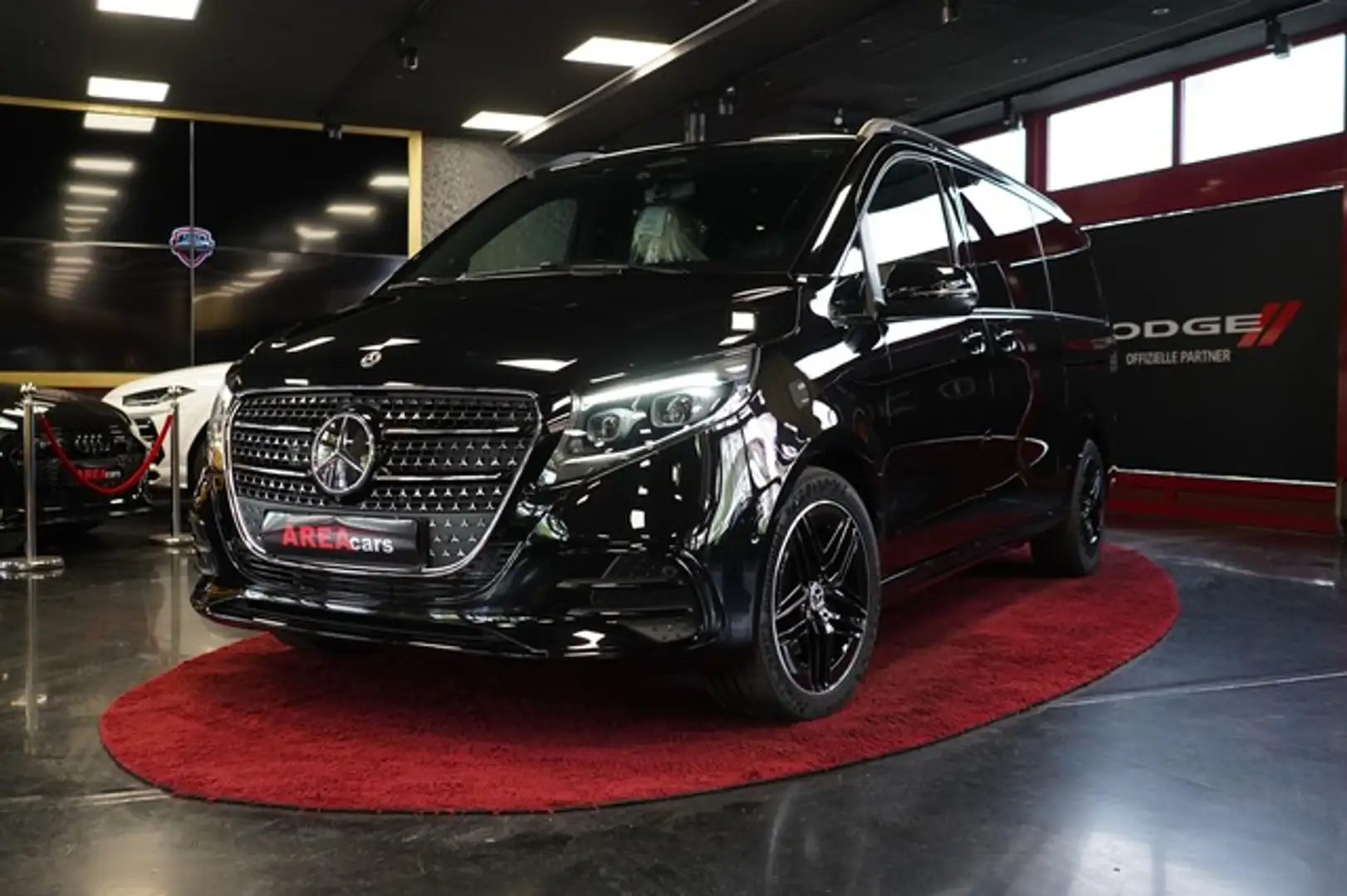 Mercedes-Benz V 300 d extralang FACELIFT*AMG*EXCLS*BURM*TOTW*CARBN*360 Schwarz - 1