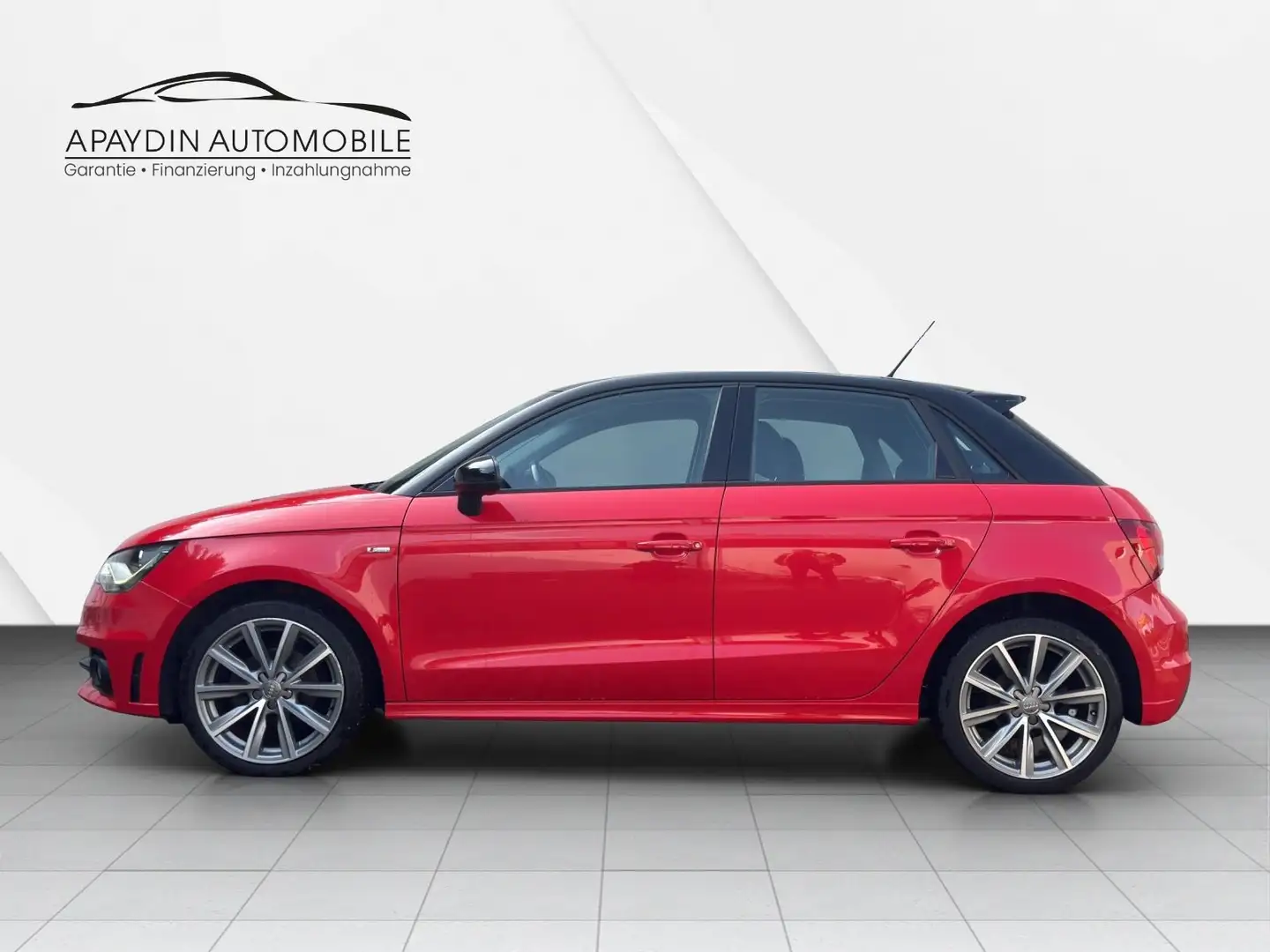 Audi A1 Sportback 1.2 TFSI S-Line XENON/NAVI/PDC/MMI Rojo - 2
