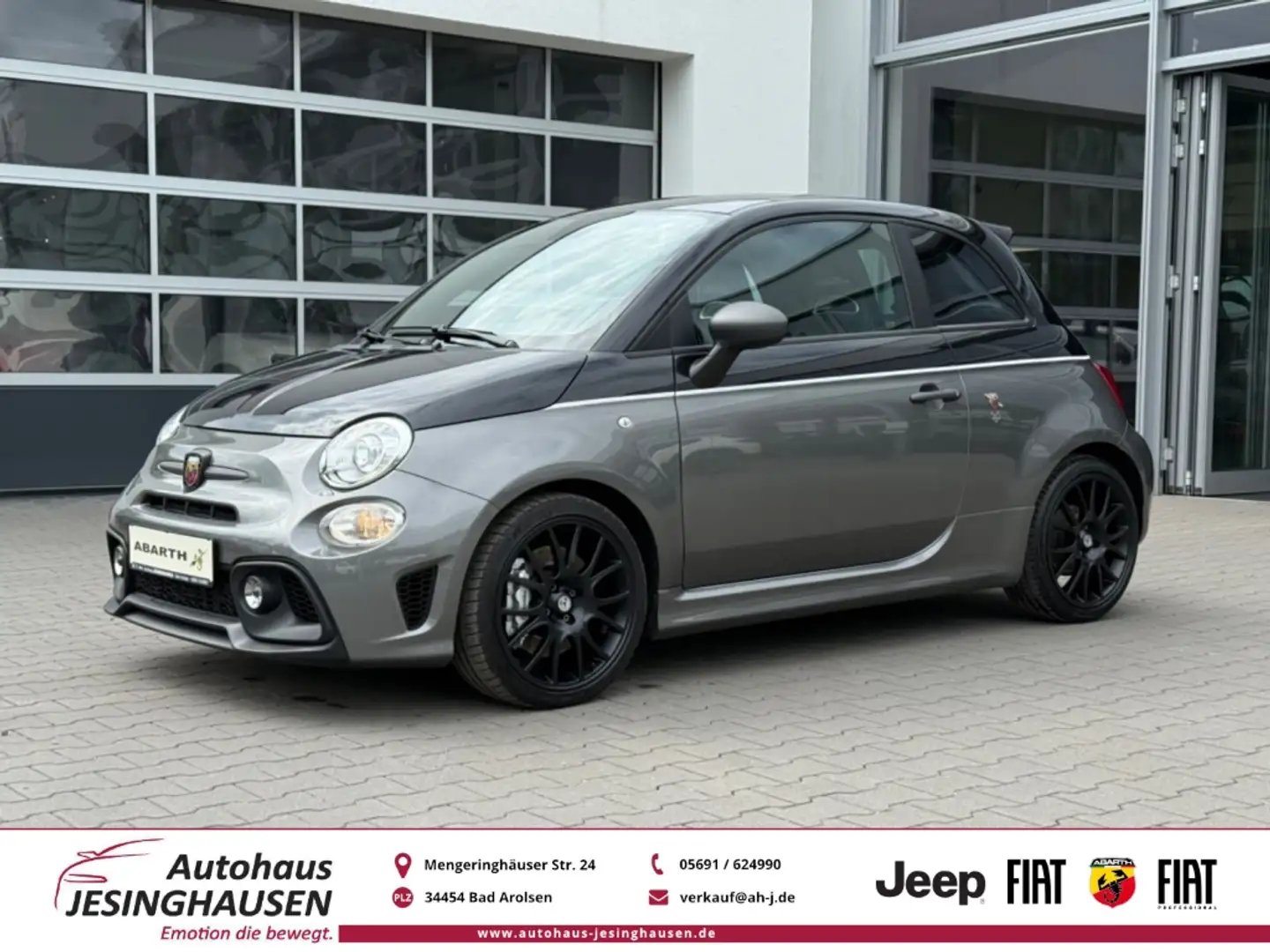 Abarth 595 Competizione+Sport-Abgas+adapt. Dämpfer Negru - 1