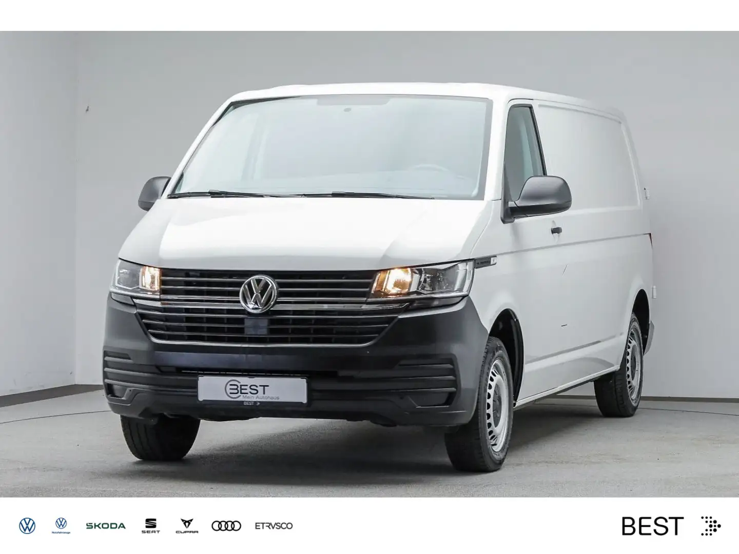 Volkswagen T6.1 Transporter Kasten 2.0 TDI KLIMA*AHK* Белый - 1