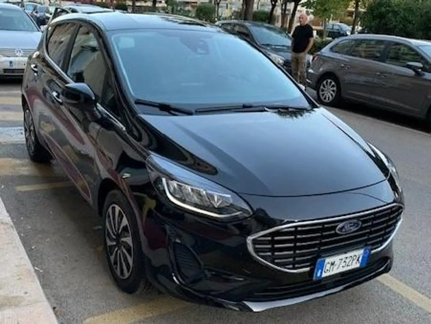 Ford Fiesta VII 2022 5p 1.1 Titanium 75cv Noir - 1