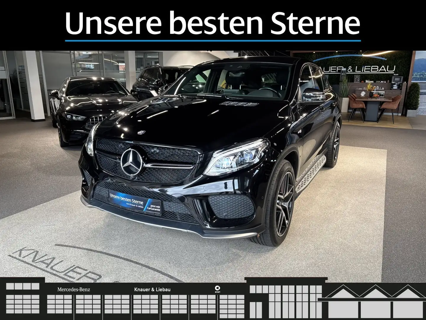 Mercedes-Benz GLE 43 AMG Mercedes-AMG GLE 43 4M Cp AHK*Airmatic*H&K*360°* Schwarz - 2