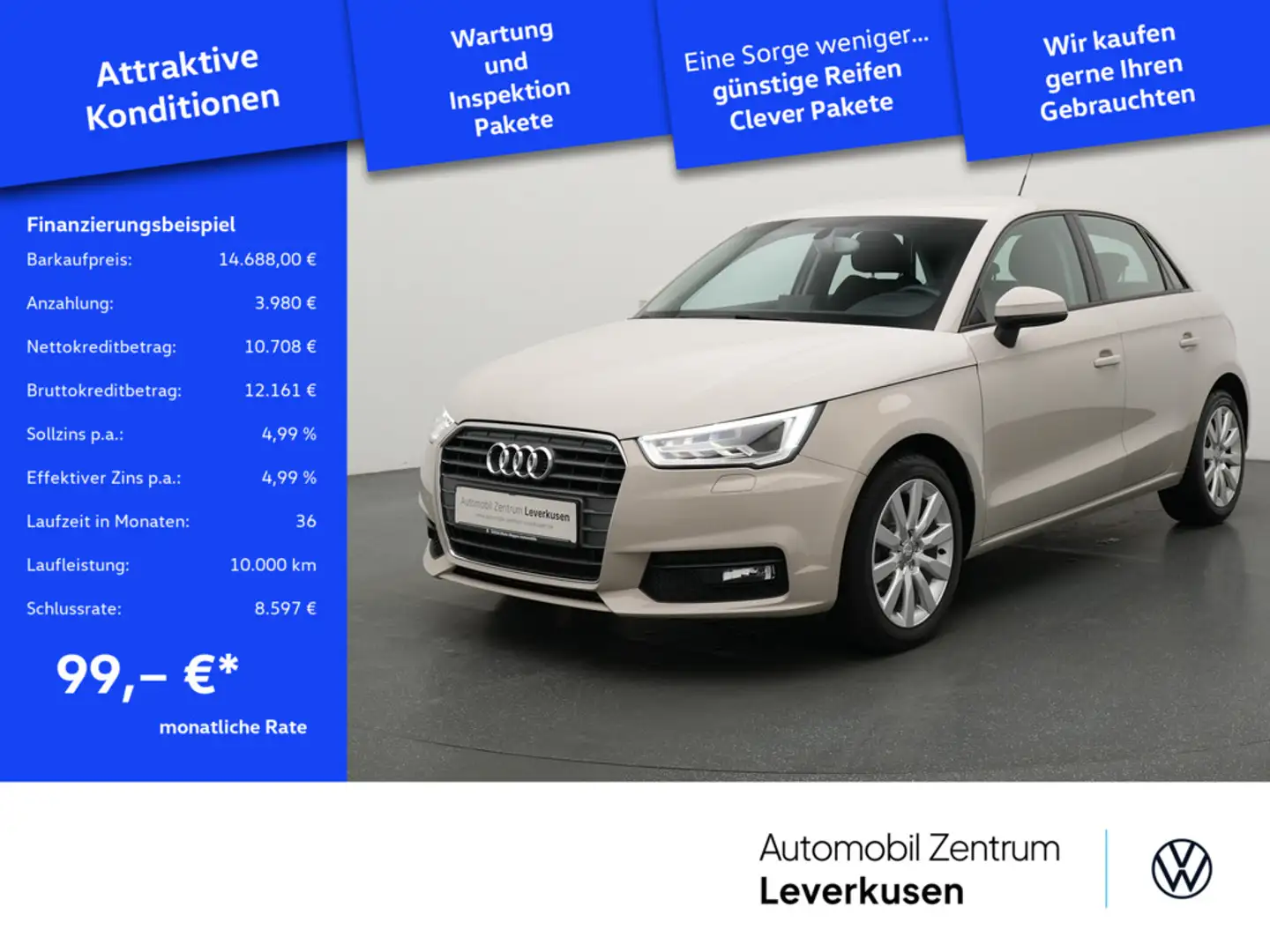 Audi A1 Sportback Sport SHZ XENON KLIMA PDC PORT NAVI Schwarz - 1