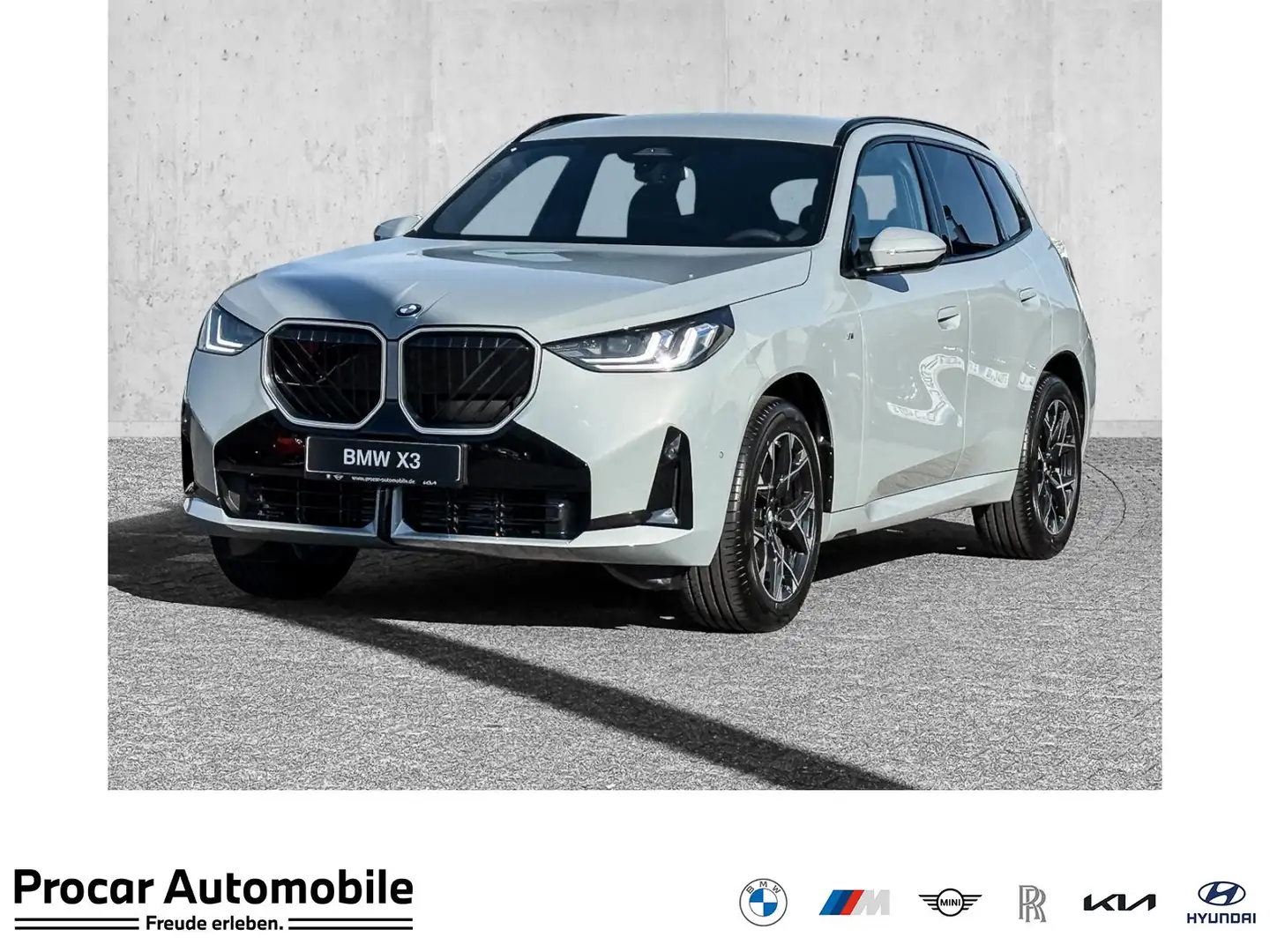 BMW X3 20d xDrive MSport AHK H/K DA DAB NAVI 19" Grigio - 1