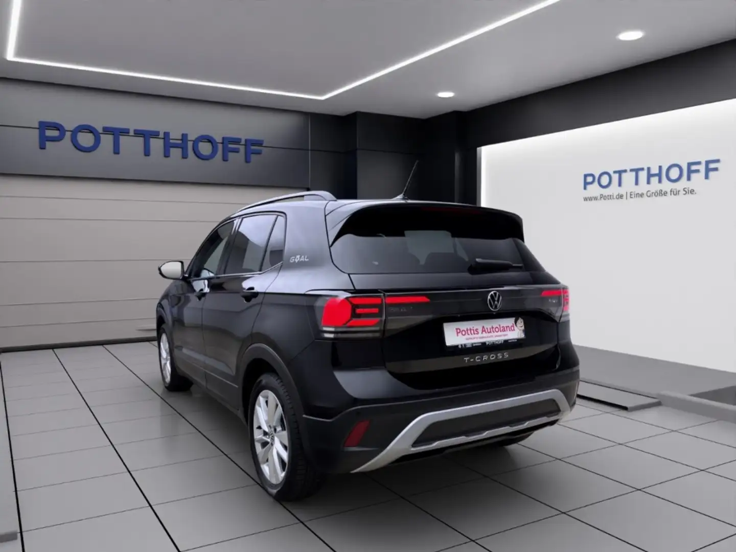 Volkswagen T-Cross 1.0 TSI GOAL NAVI KLIMA PDC SHZG Schwarz - 2