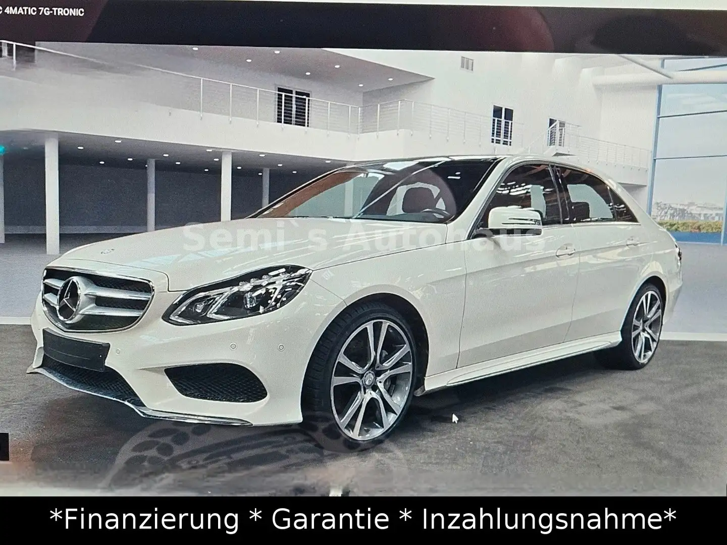 Mercedes-Benz E 350 BlueTec 4Matic|AMG|Pano|1.Hand|Leder bijela - 1