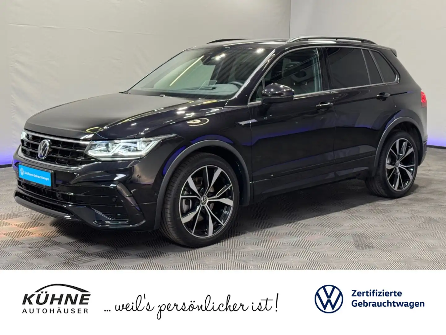 Volkswagen Tiguan R-Line 2.0 TSI DSG 4M | MATRIX NAVI PANO Schwarz - 1