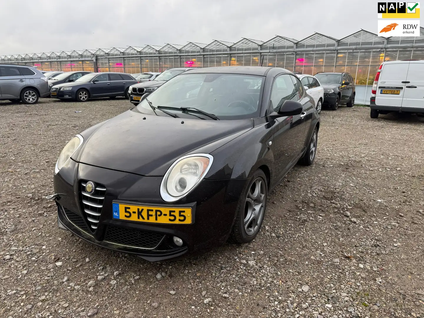 Alfa Romeo MiTo 2013 * 1.3 JTDm ECO Distinctive * EXPORT EN HANDEL Schwarz - 1