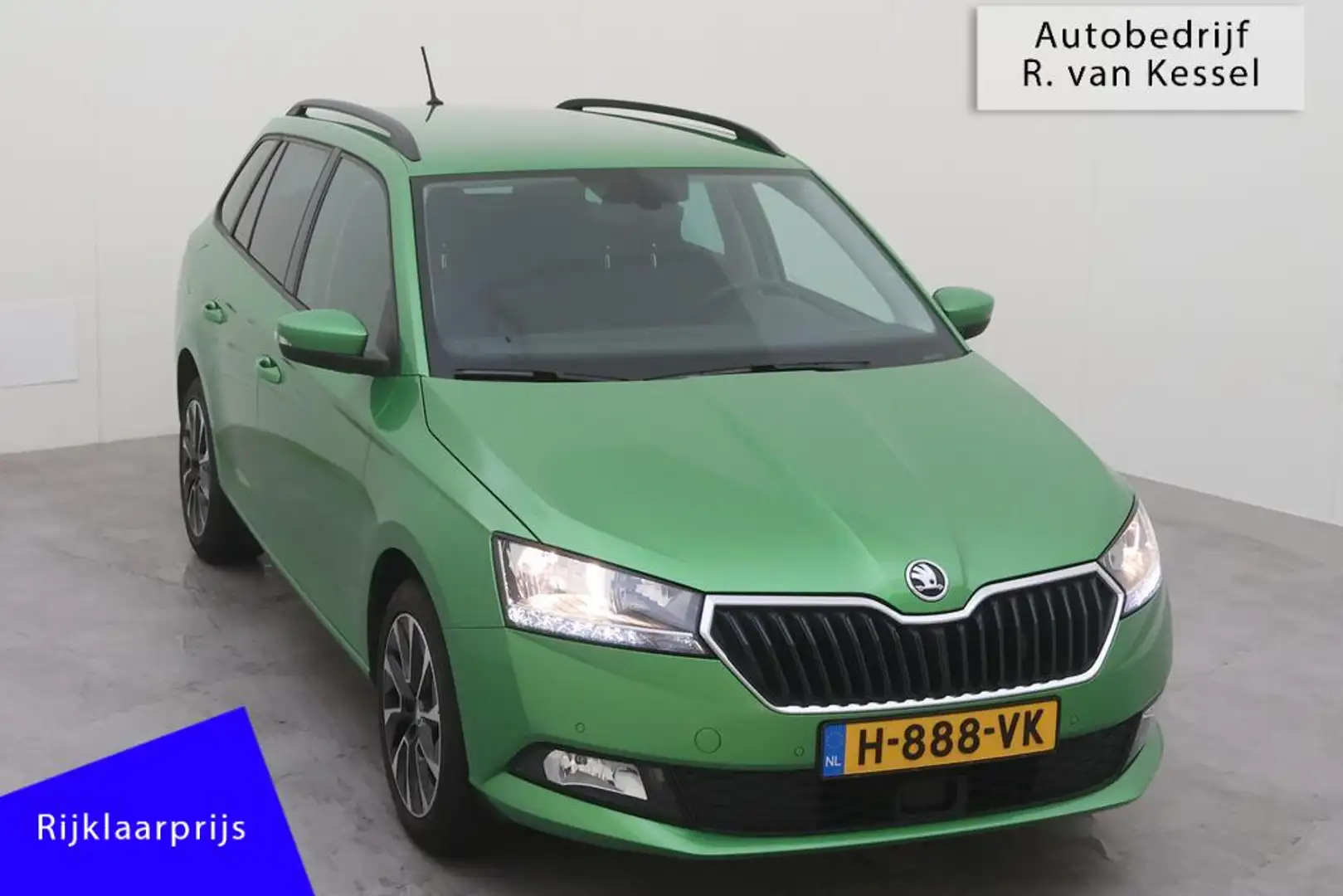 Skoda Fabia Combi 1.0 TSI Business Edition I Rijk uitgerust I Groen - 2