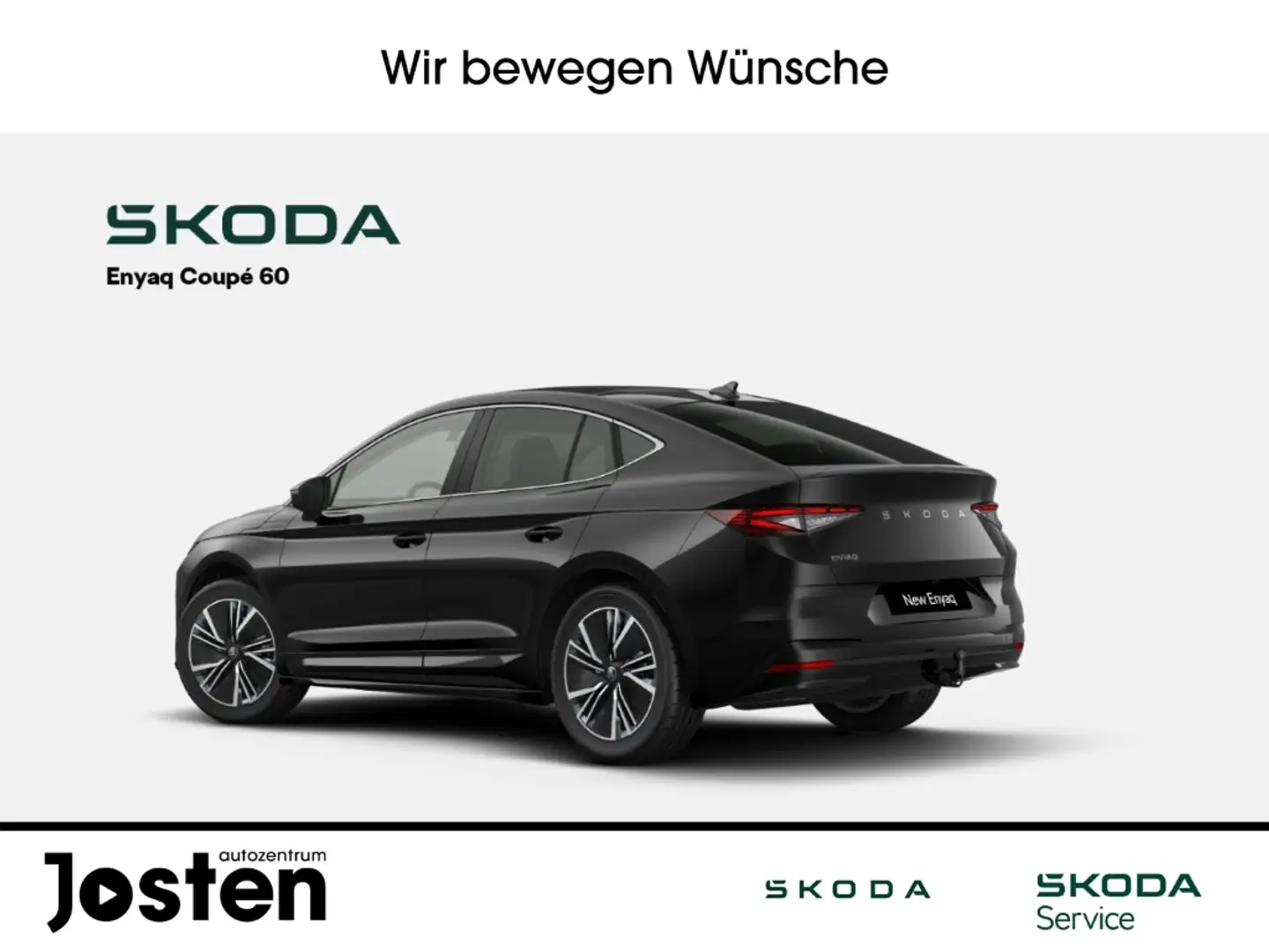 Skoda Enyaq 60 Coupe Loft AHK Plus Transport 20''-LM Negru - 2