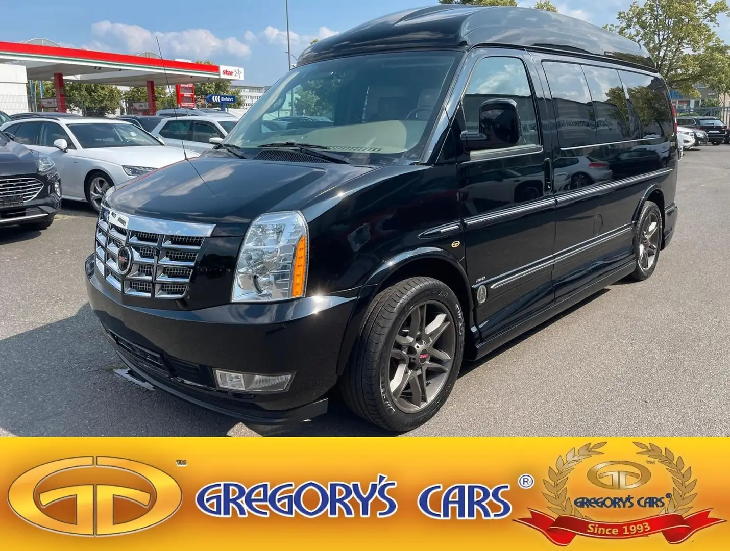 GMC Savana LONG+High+NEW+CadillacFaceLift+AWD+VOLL Schwarz - 1