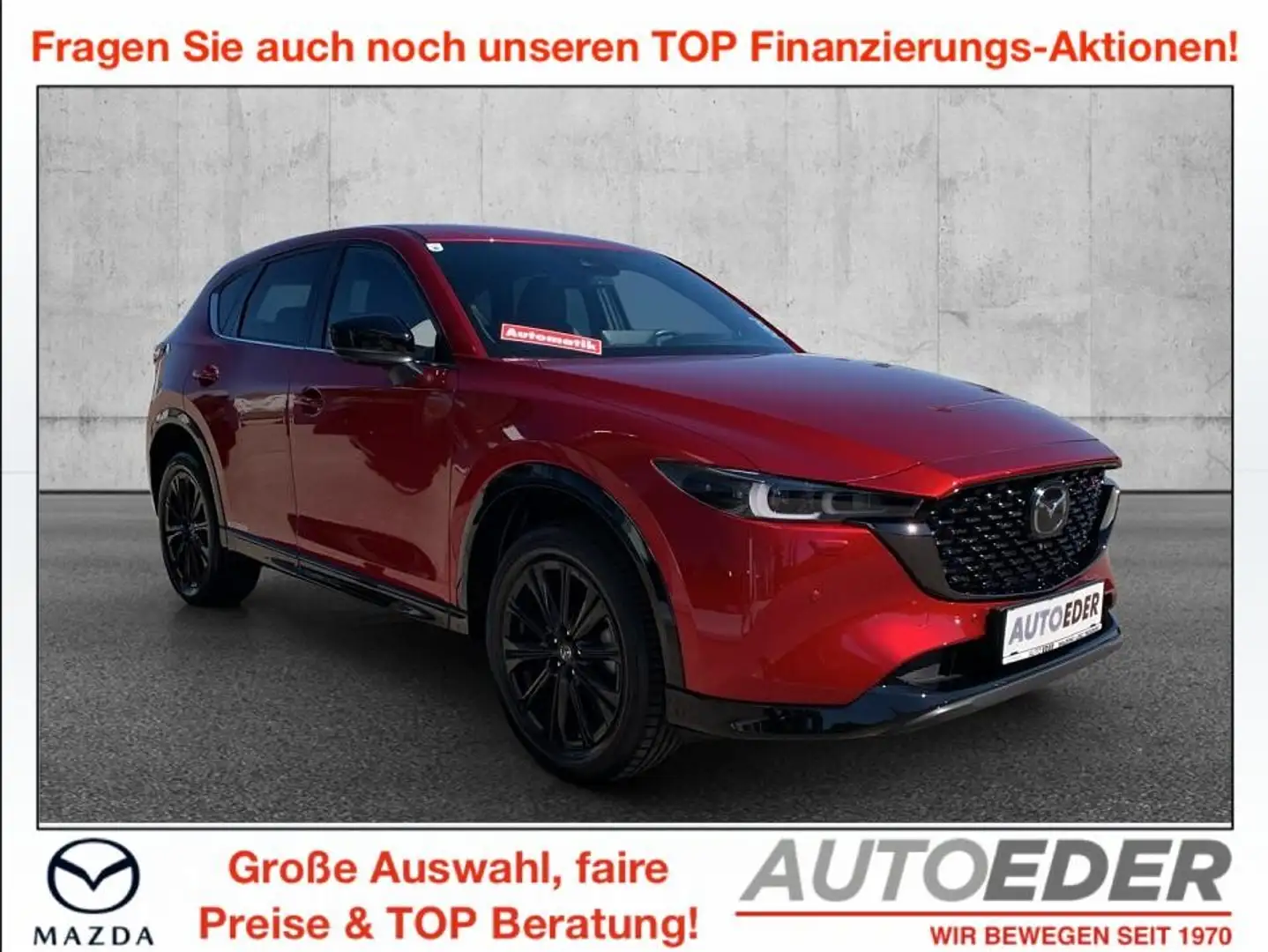 Mazda CX-5 G165 e-Skyactiv MHEV Homura Aut. Rot - 1