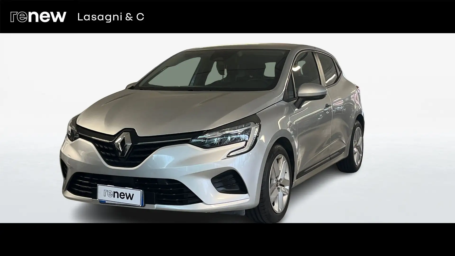 Renault Clio Clio 1.0 tce Zen Gpl 100cv my21 Silber - 1