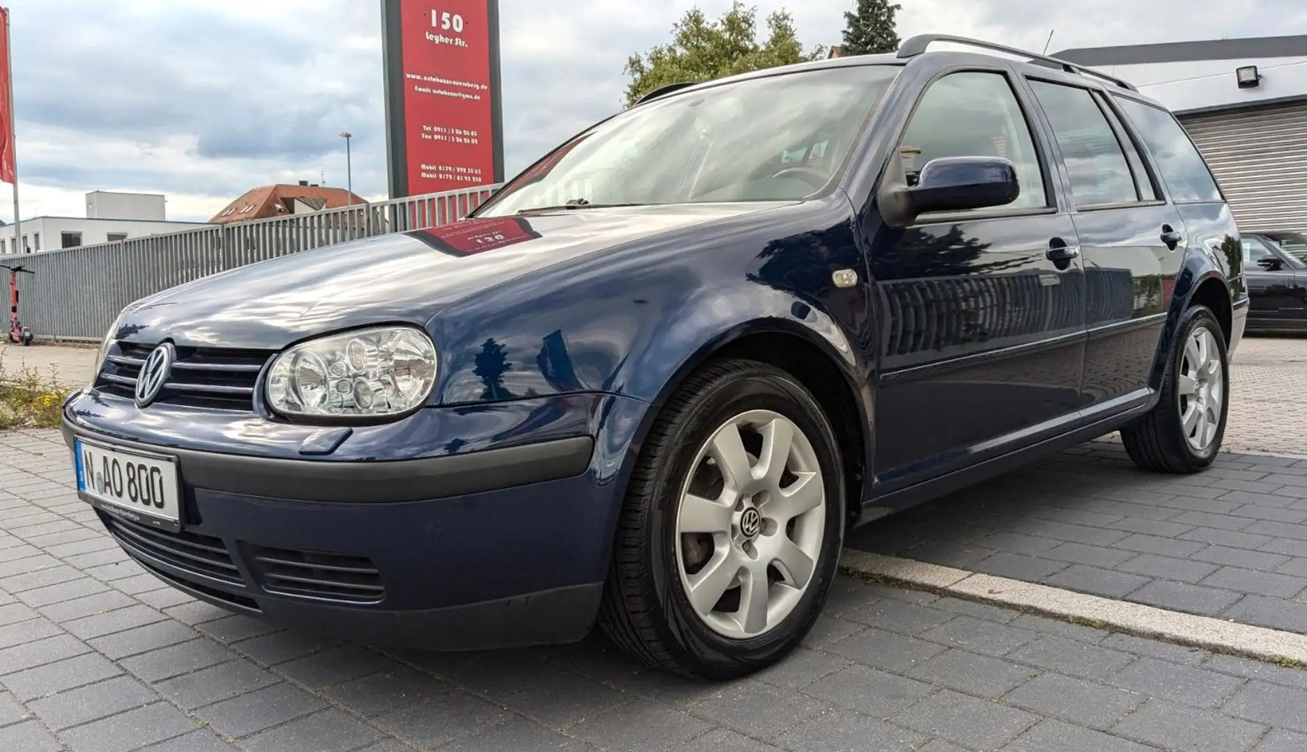 Volkswagen Golf IV Variant Highline / Leder / Automatik Blau - 1