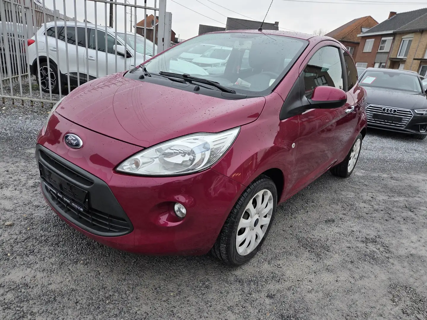 Ford Ka/Ka+ 1.2i☆1jOMNIUMGARANTIE☆AIRCO☆GROOT ONDERHOUD Paars - 1