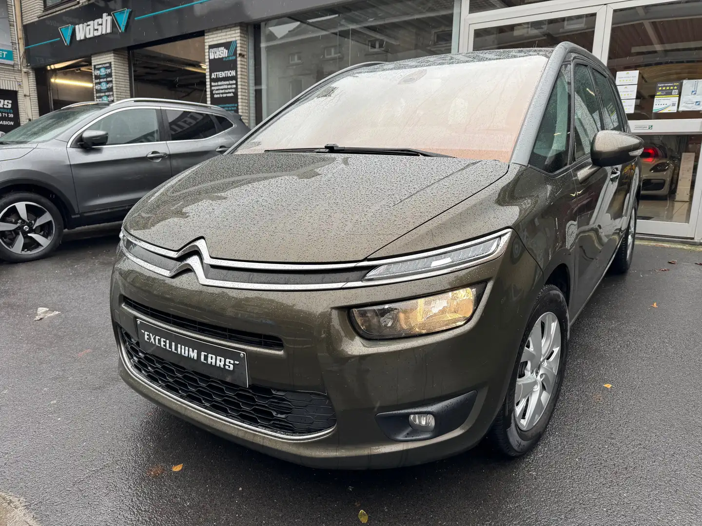 Citroen Grand C4 Picasso 1.6i 5place Airco Camera Gps Jante Brun - 1
