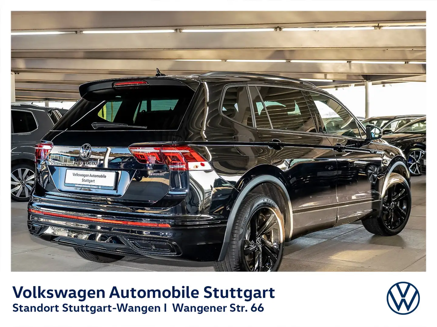 Volkswagen Tiguan Allspace R-Line 2.0 TDI DSG Navi Kamera Schwarz - 2
