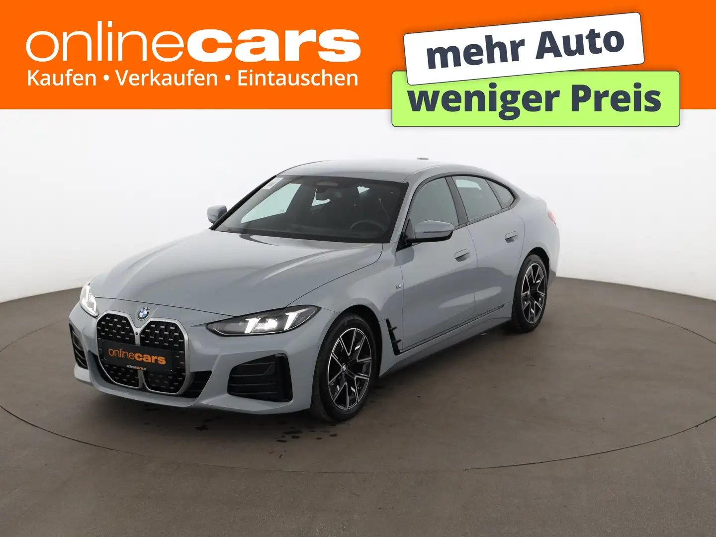 BMW 420 d Gran Coupe xDrive M-Sport Aut LED 360-CAM Grau - 1