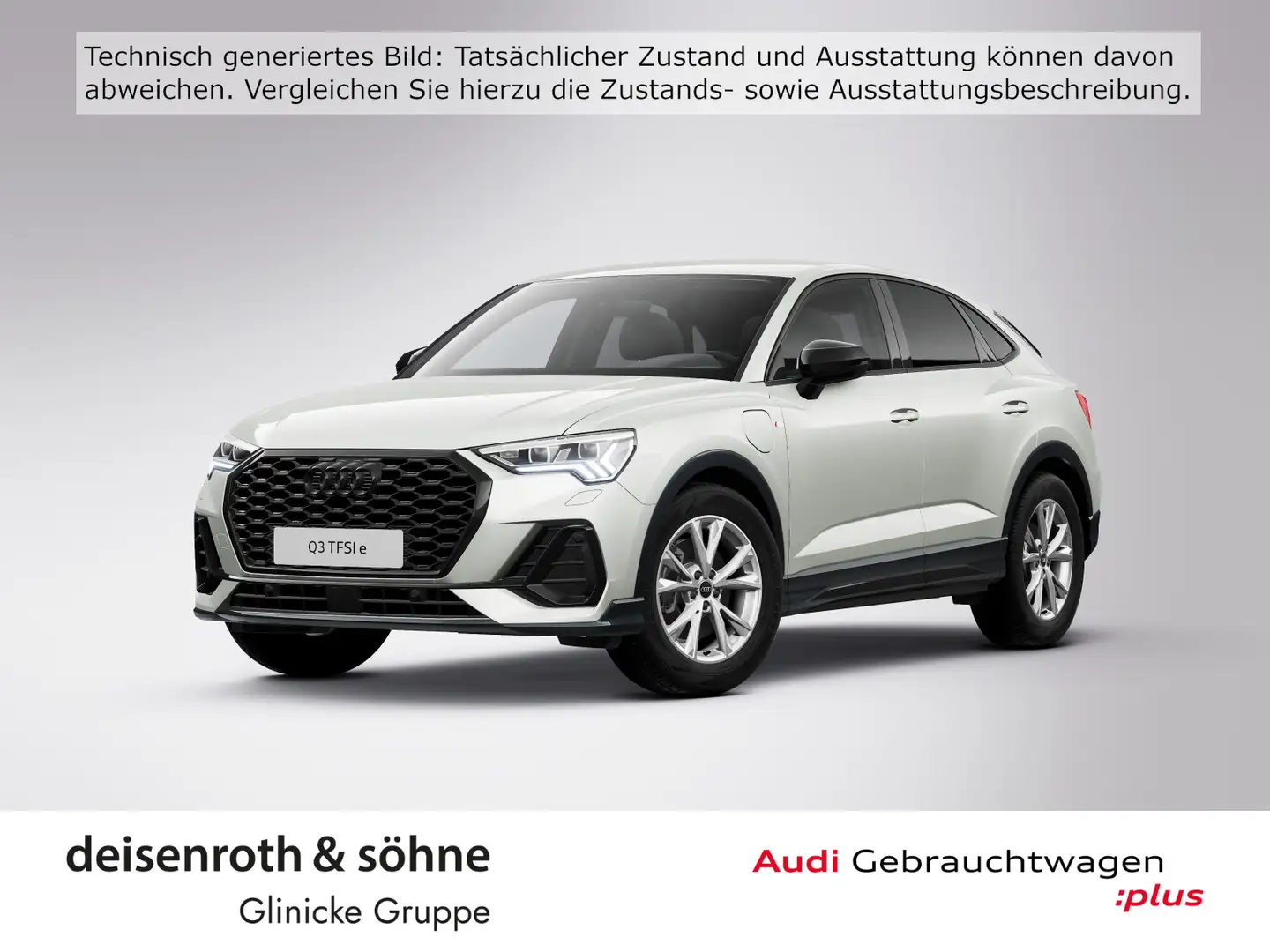 Audi Q3 S line 45 TFSI e Nav/Sonos/Matrix/A Silber - 1