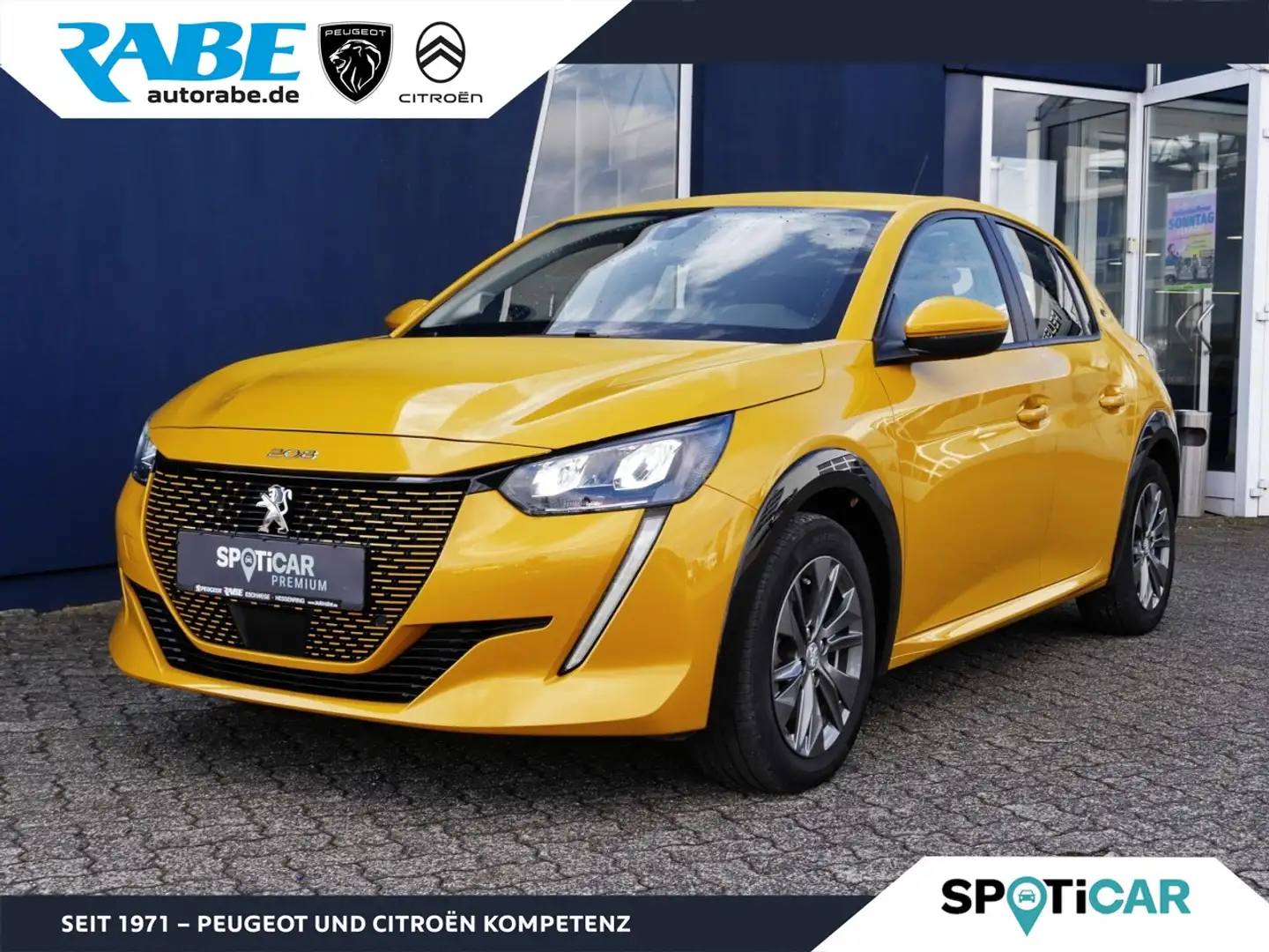 Peugeot 208 -e Active Pack 136 Sitzheizung+Navi+Klimaauto Gelb - 1