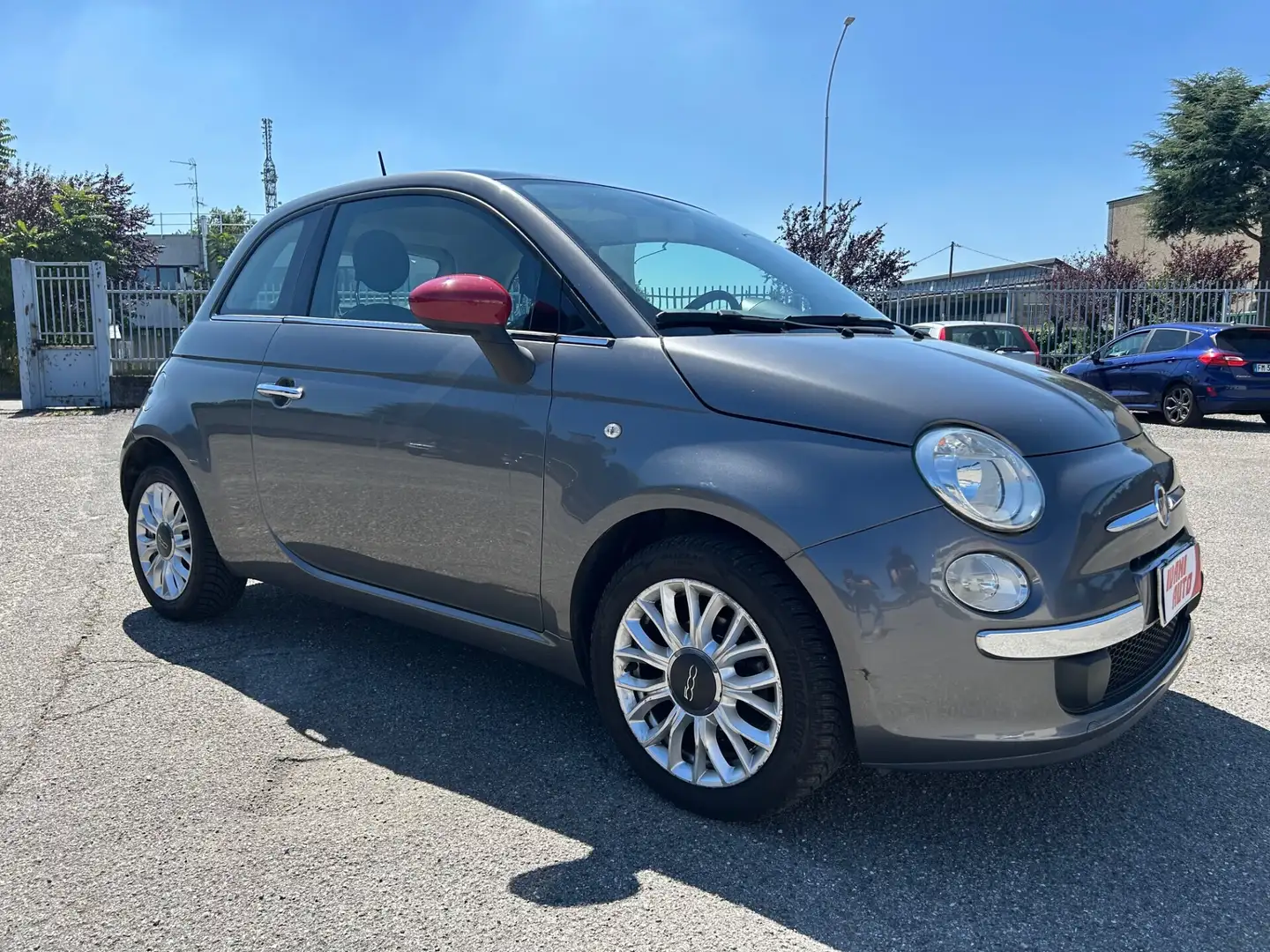 Fiat 500 1.2 Lounge Grigio - 2