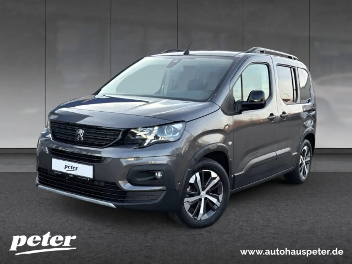 Peugeot Rifter eRifter GT 136 L1 Navi+AHZV+Kamera+11KW-Charrger Grau - 1