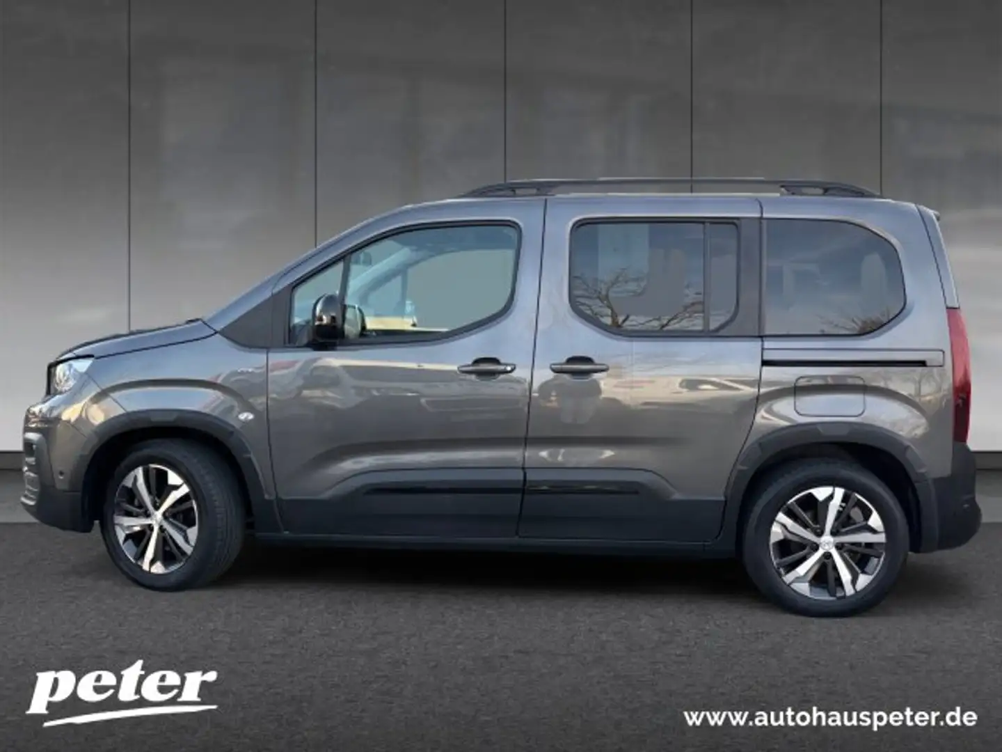 Peugeot Rifter eRifter GT 136 L1 Navi+AHZV+Kamera+11KW-Charrger Grau - 2