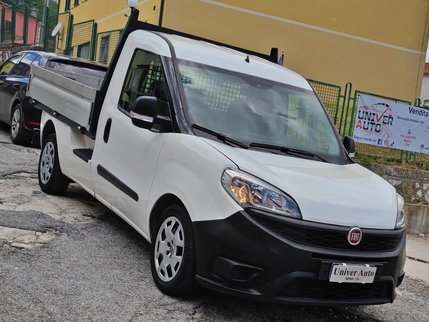 Fiat Doblo Work Up 1.6 Mjt 120cv E6...3 posti Cassonato...!!! Blanc - 1