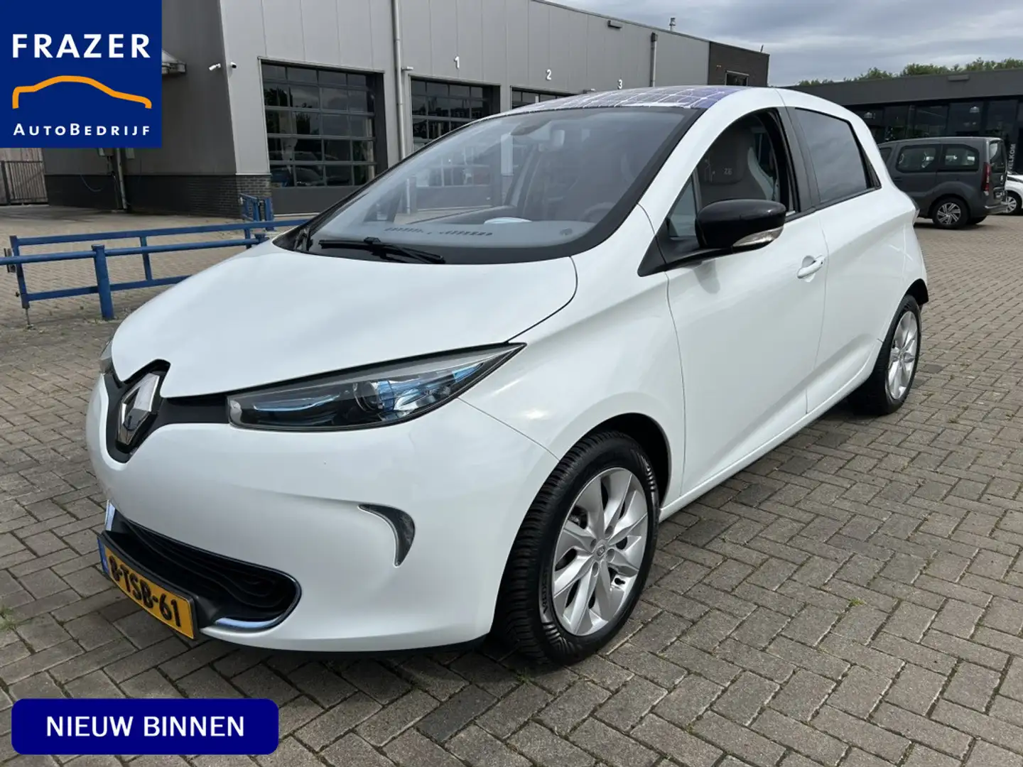Renault ZOE Q210 Zen Quickcharge 22 kWh (INCL. ACCU, GEEN HUUR Wit - 1