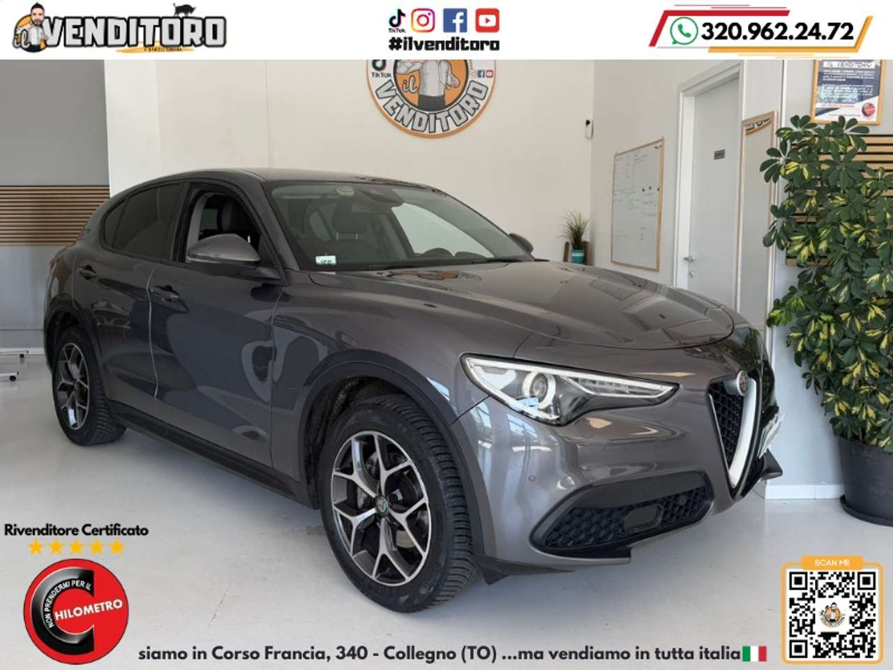 Alfa Romeo Stelvio 2.2 T.diesel 190 CV AT8 Q4 Exec.