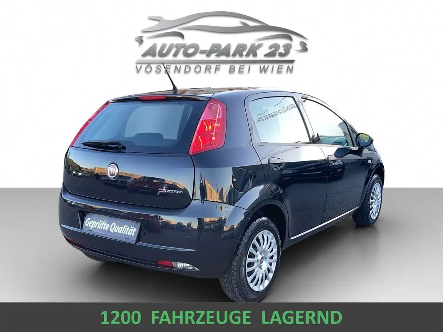 Fiat Grande Punto Grande Punto 1,2**NEUES-PICKERL 1/2027**MOD2012 Schwarz - 1