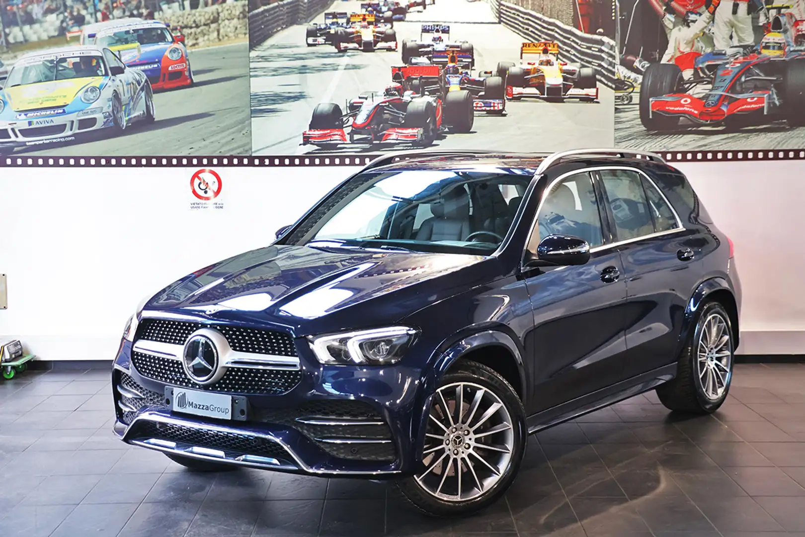 Mercedes-Benz GLE 300 d 4Matic Mild Hybrid Premium AMG - ADAS/360°/21" Blau - 1