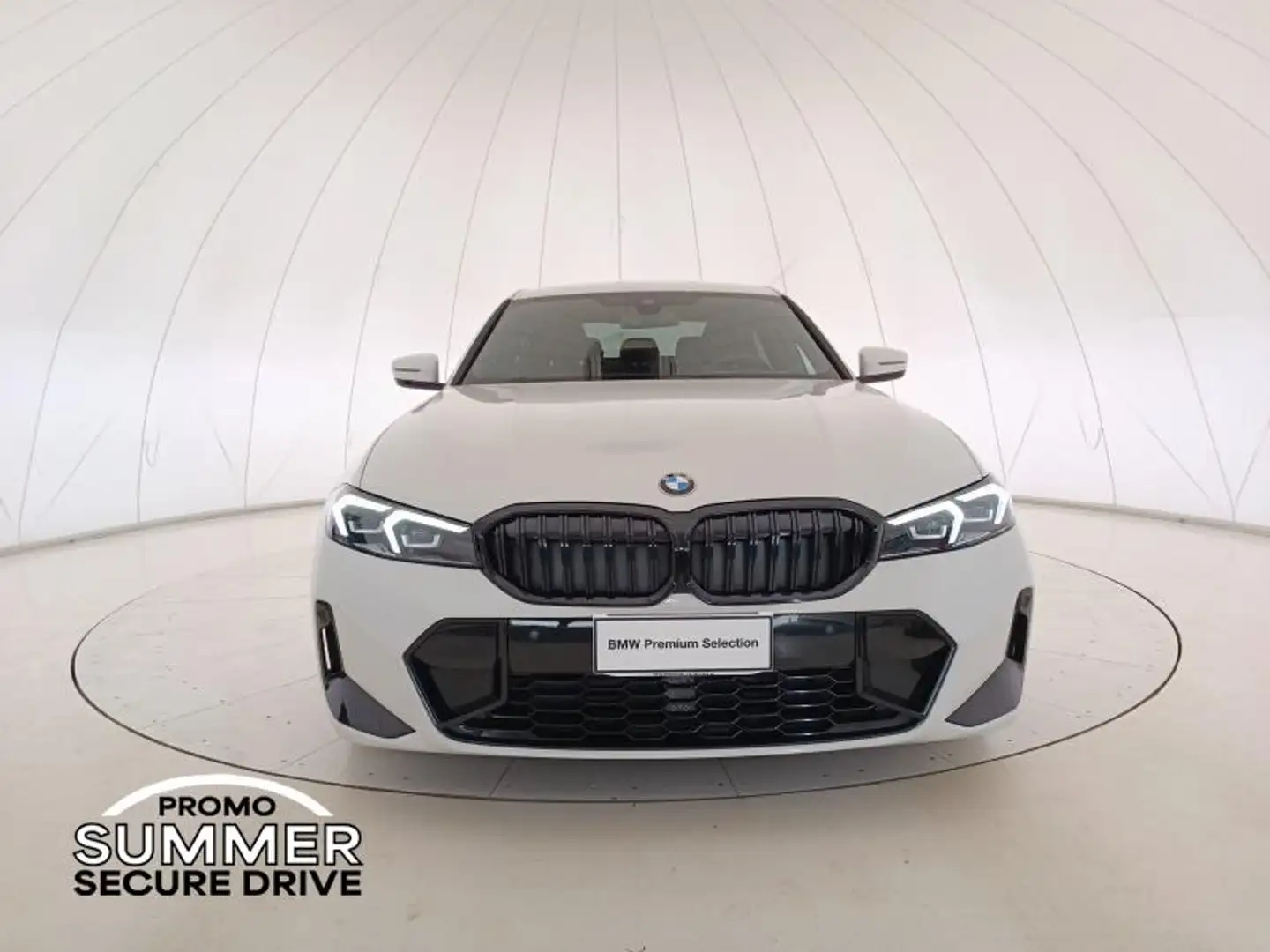 BMW 318 d mhev 48V MSport Pro auto Blanc - 2
