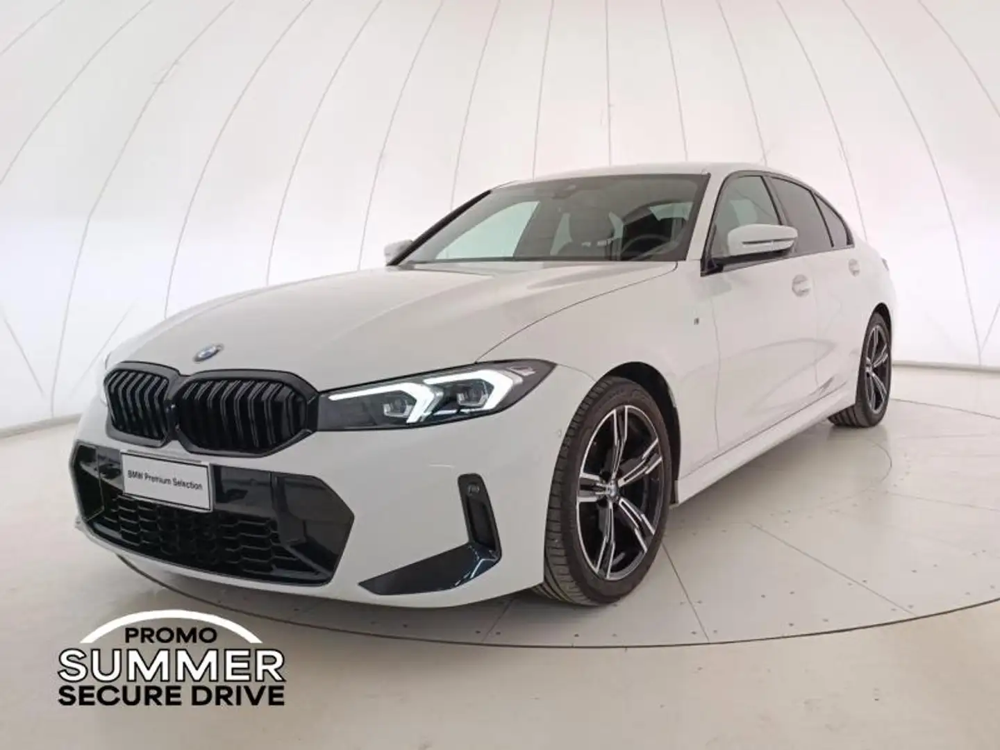 BMW 318 d mhev 48V MSport Pro auto Blanc - 1