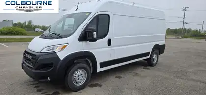 White 2026 RAM ProMaster 2500 Tradesman 159 High Roof Cargo Van FWD Van Front-Wheel Drive 9-Speed Automatic