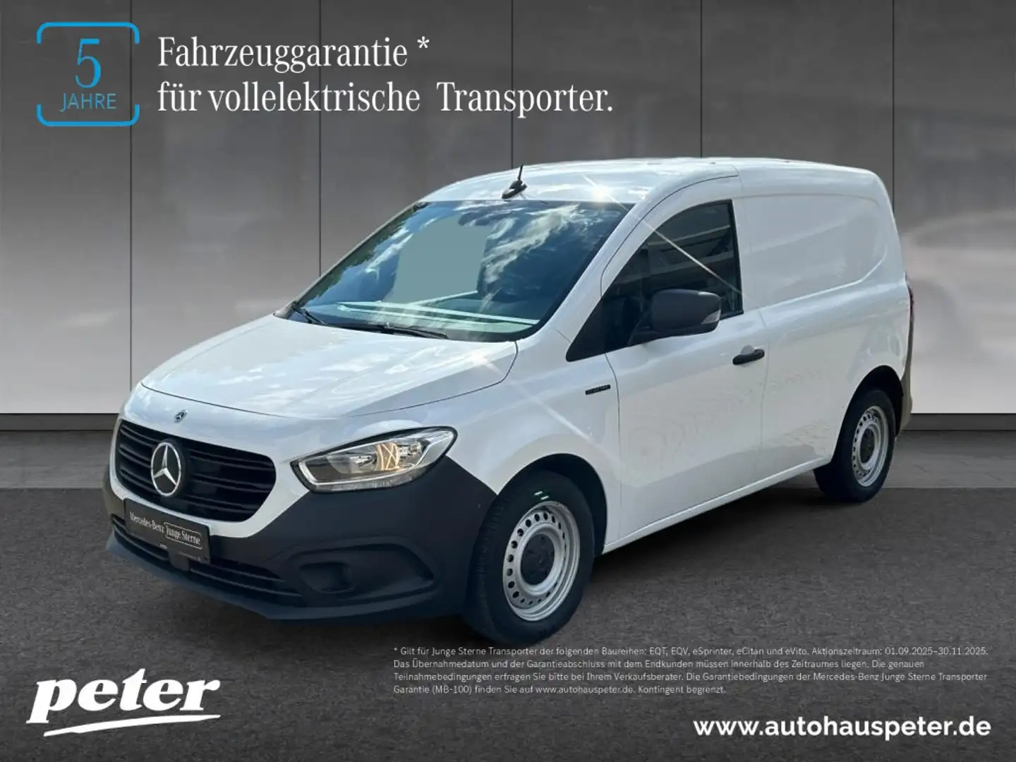 Mercedes-Benz Citan e Kasten BASE AHK+KLIMA Weiß - 1