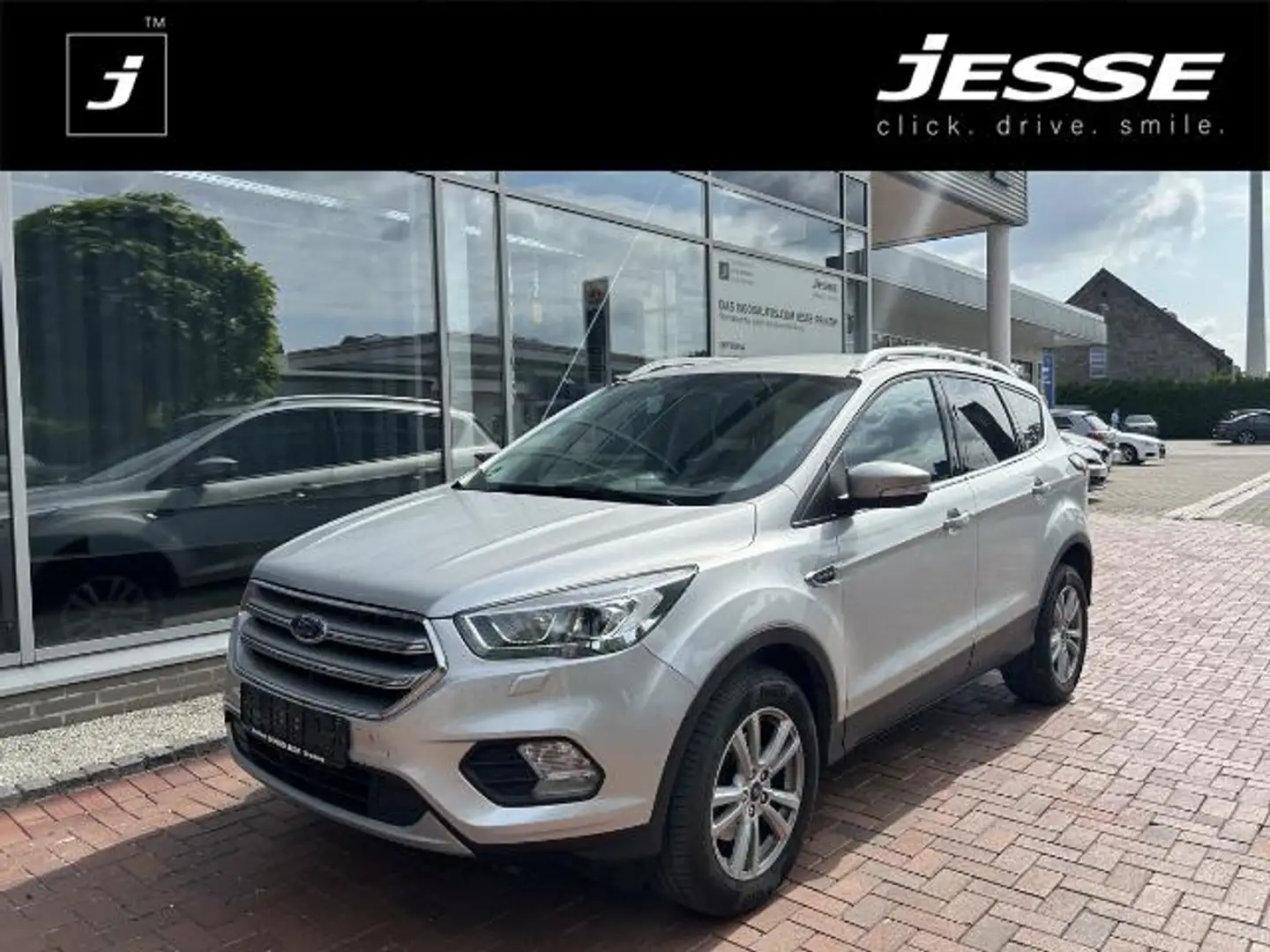 Ford Kuga 1.5 EcoBoost Cool&Connect 4x2 Temp. CarPlay AHK Argent - 1