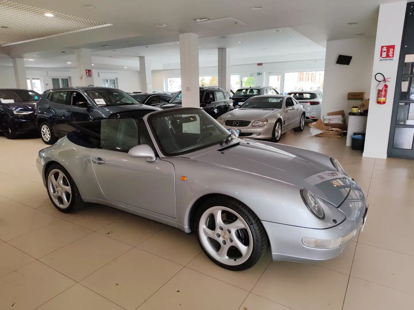 Porsche 993 993 Carrera cat Cabriolet  ASI Silber - 2