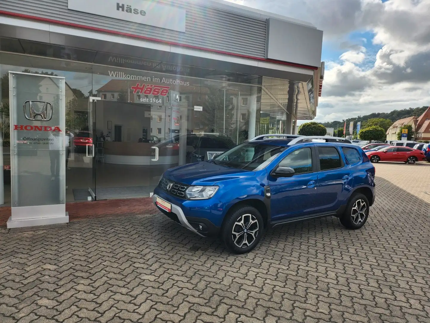 Dacia Duster II 1,3 Celebration 4WD,Tempomat SHZ Bleu - 1